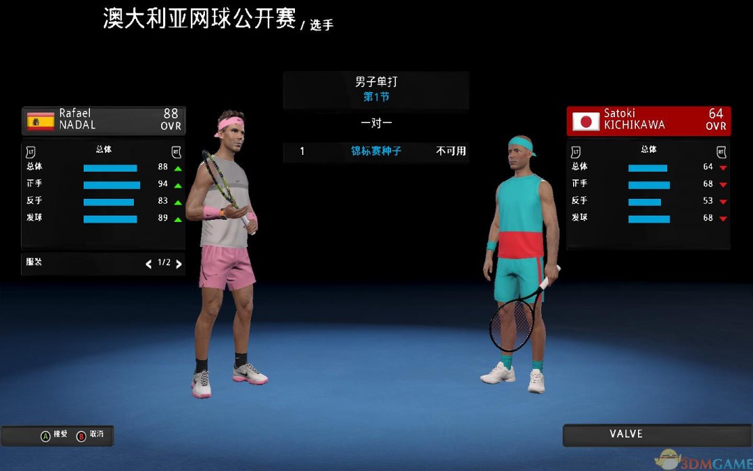 《澳洲国际网球》免安装中文版 游戏截图 3